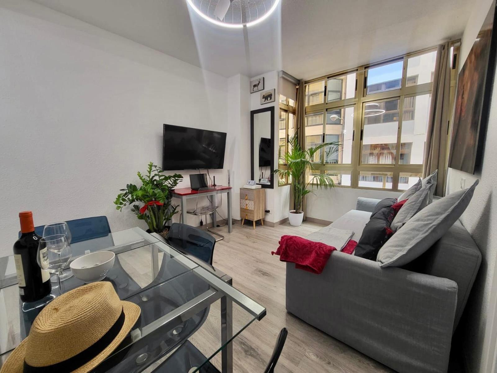 2 Bedrooms Flat 50 Mts Away From Las Canteras Beach ลาสปัลมาส เด กรานคานาเรีย ภายนอก รูปภาพ